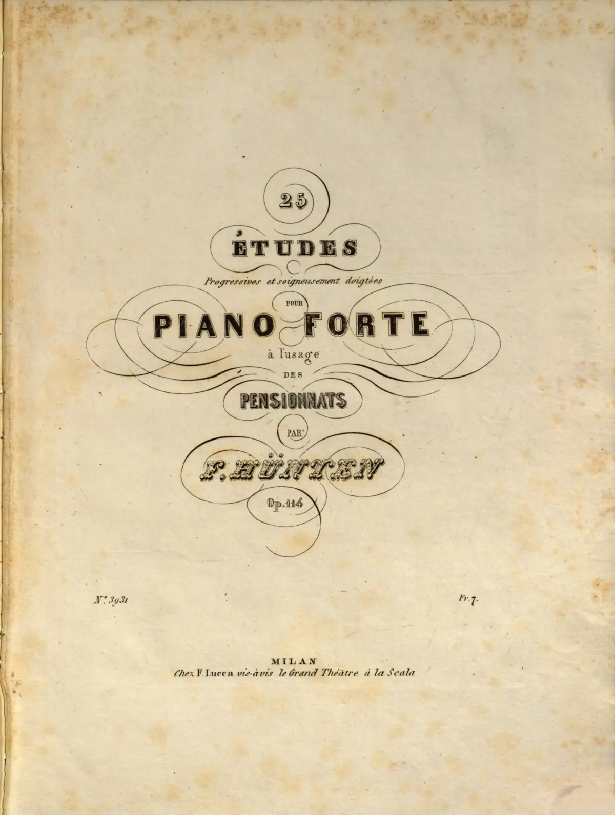 25 Études - Page 1