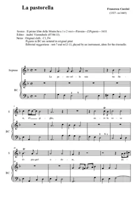 La pastorella