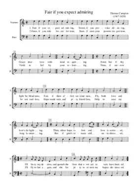 Fair, if you expect admiring