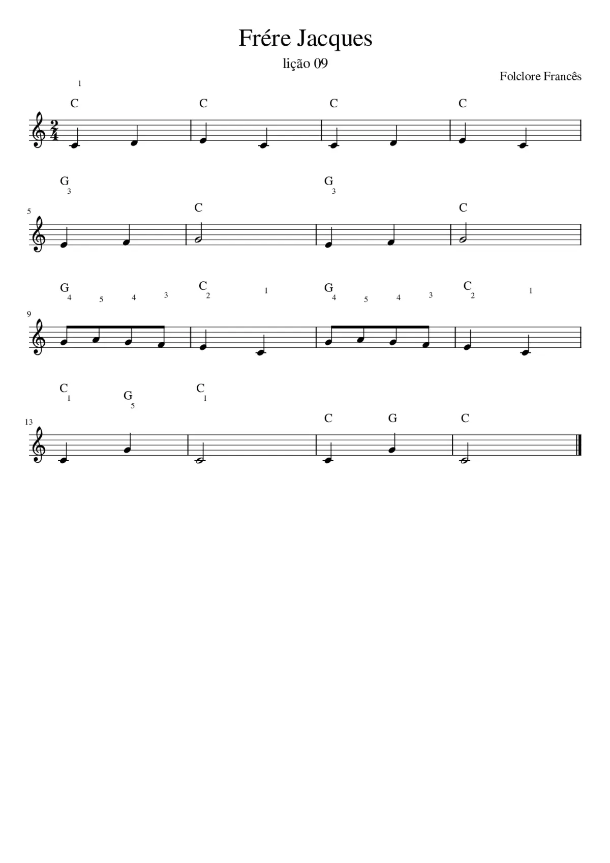 frere jacques - Page 1