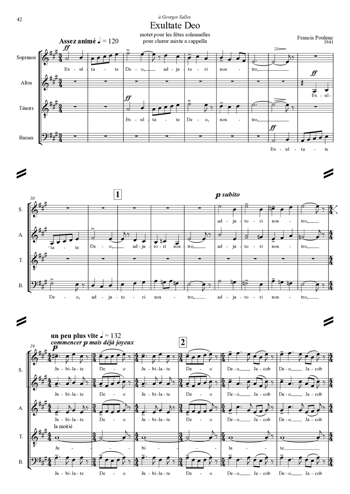 Exultate Deo - Page 1