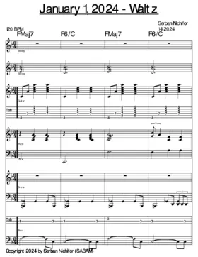 1 January 2024 Waltz