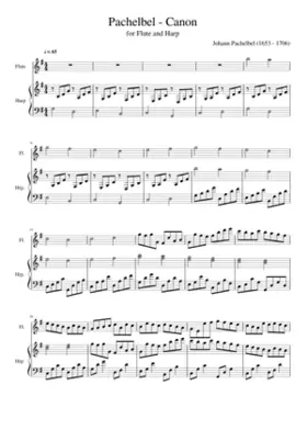 Canon and Gigue in D major P.37