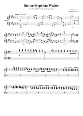 Mephisto Waltz No.3 S.216