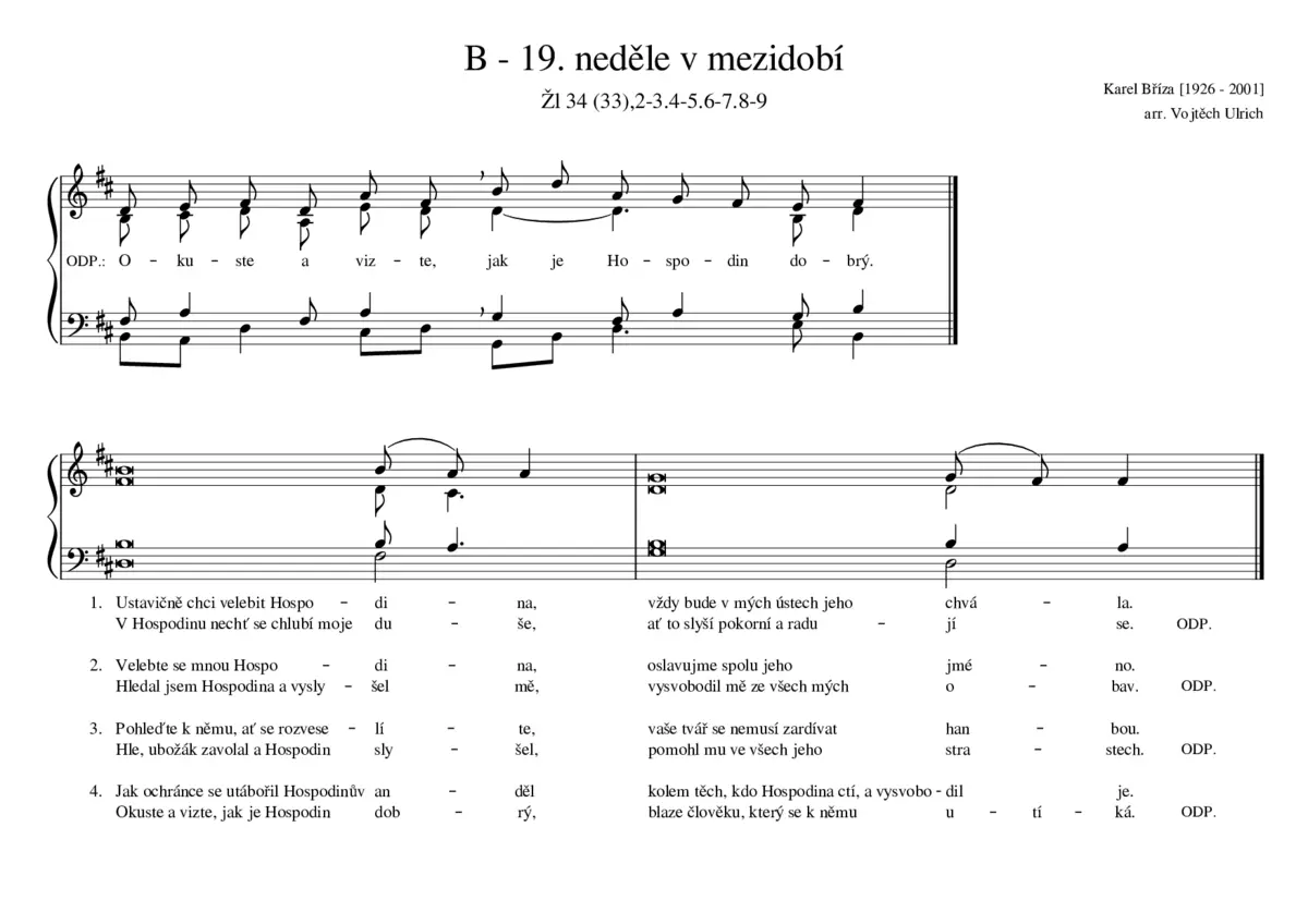 B - 19. neděle v mezidobí - Page 1