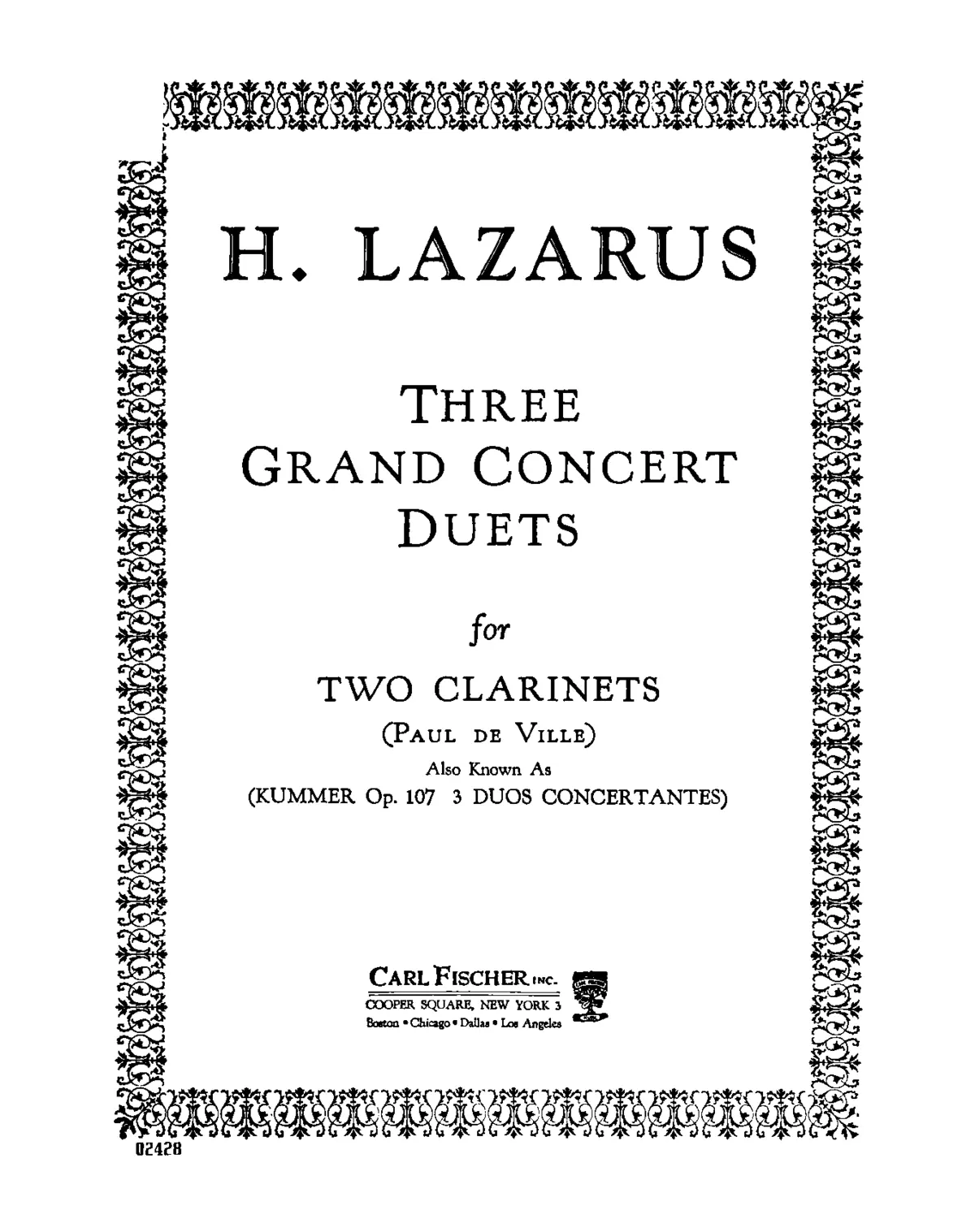 3 Duos concertans sur des motifs des opéras - Page 1