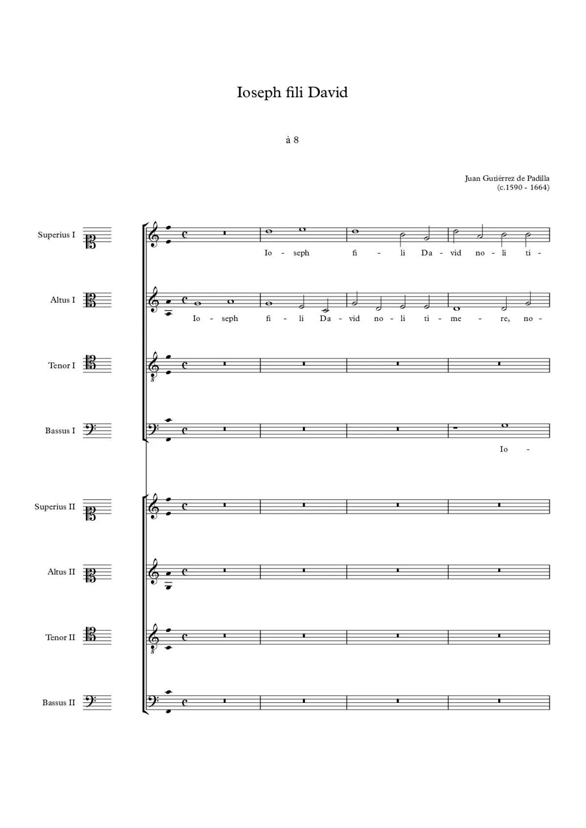 Ioseph fili David a 8 - Page 1