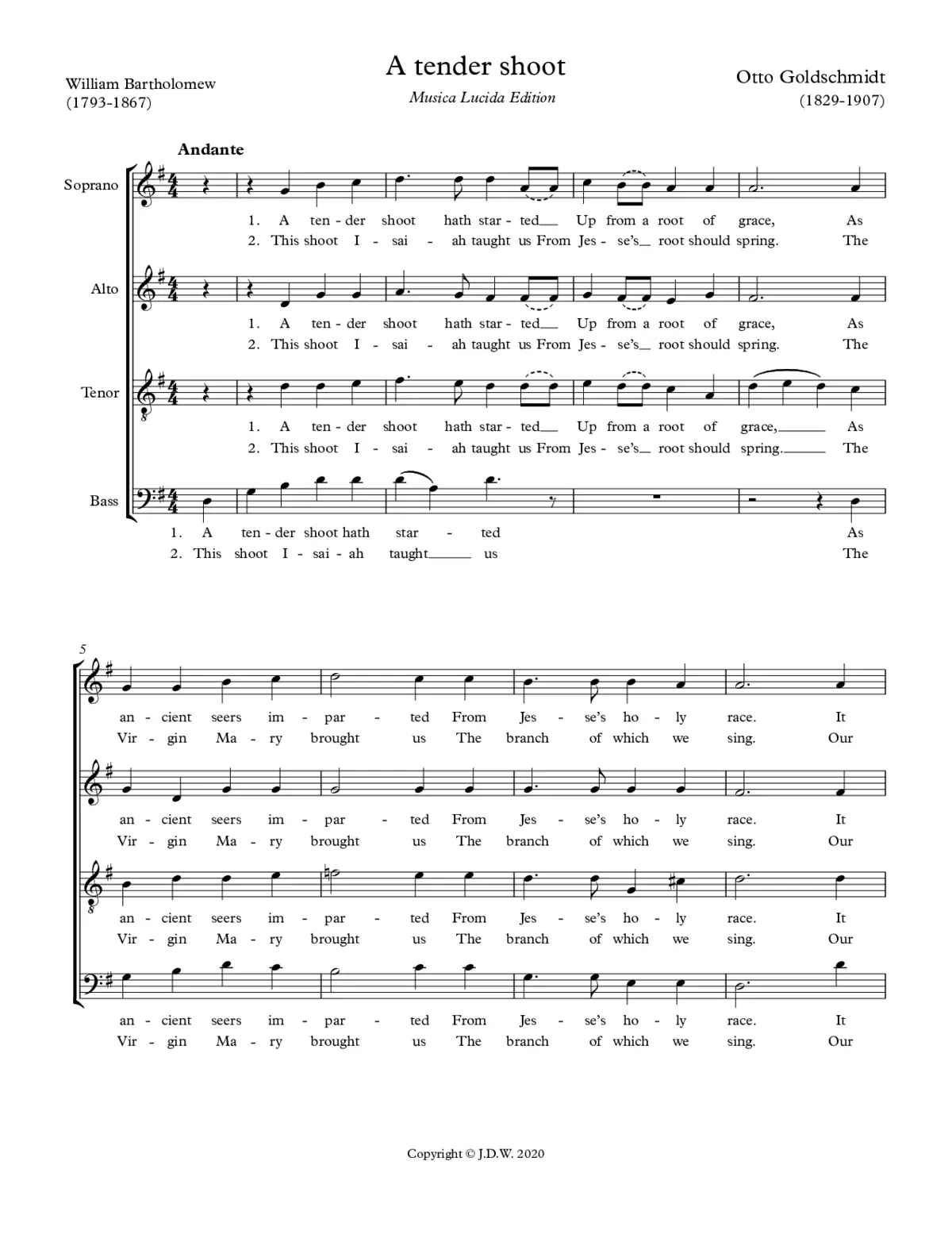 A tender shoot - Page 1