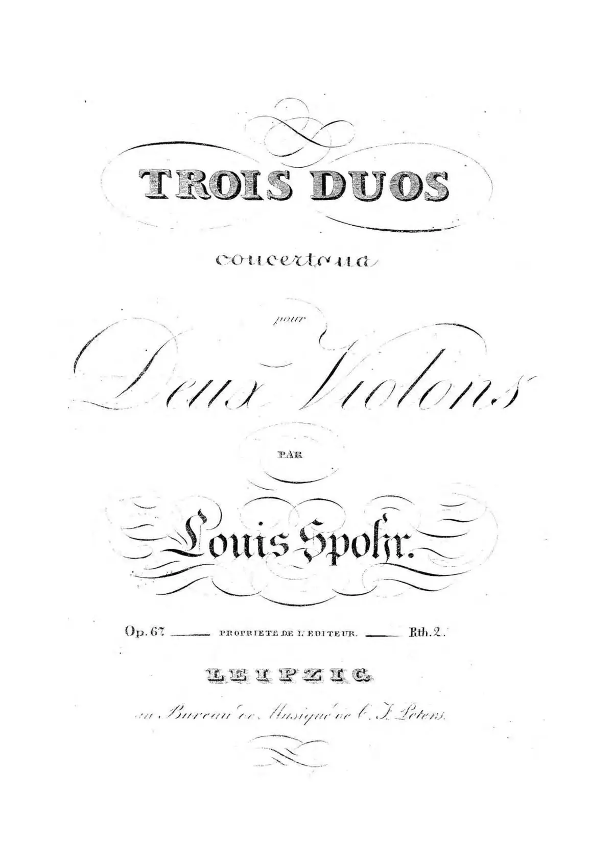 3 Duos for 2 Violins - Page 1