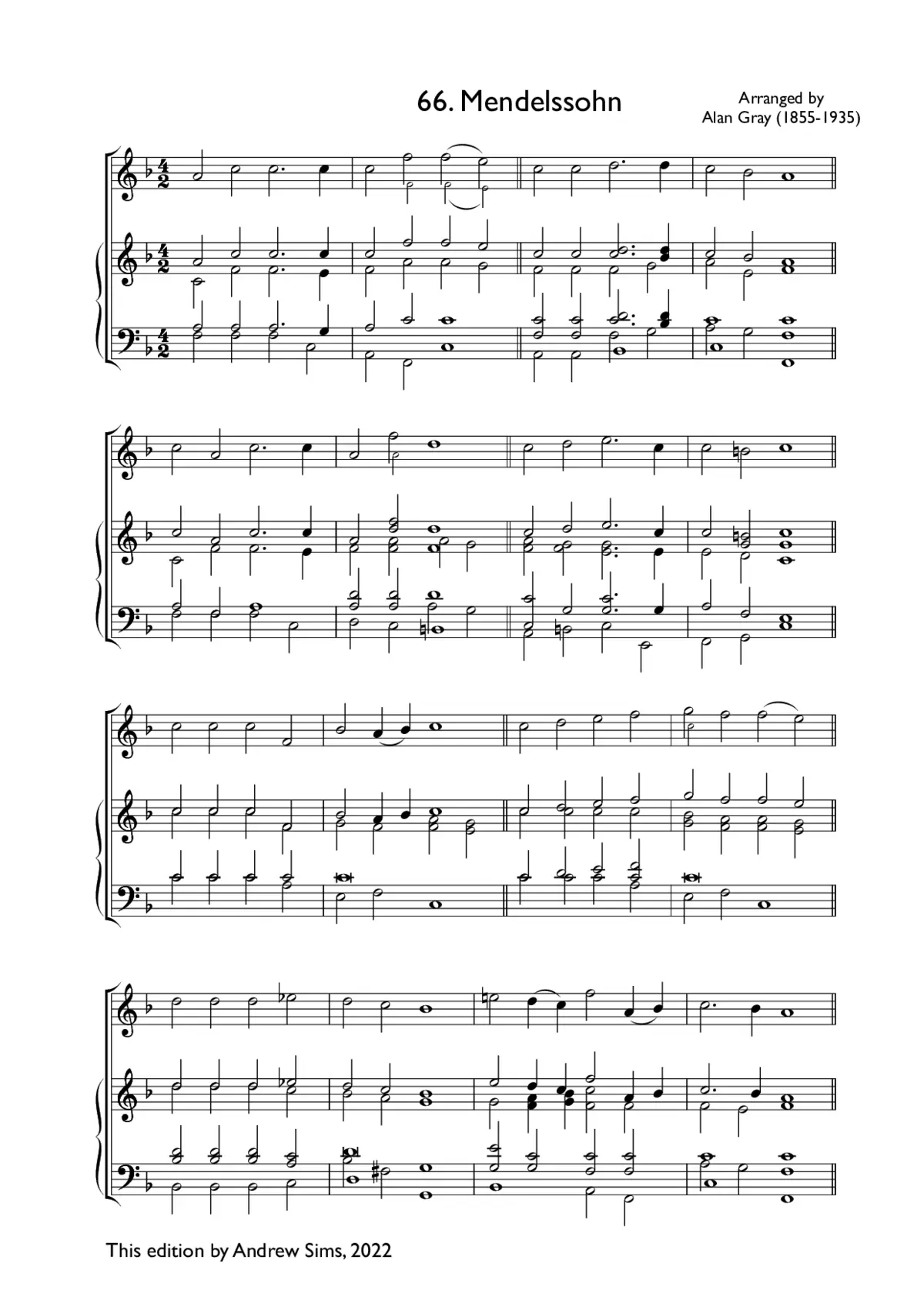 Mendelssohn - Page 1