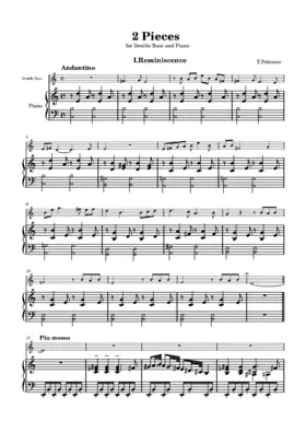 2 Pieces for Double Bass and Piano
