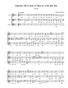 Questa, ch'io non so ben se a lui più dia