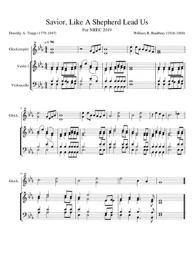 Savior like a shepherd lead us