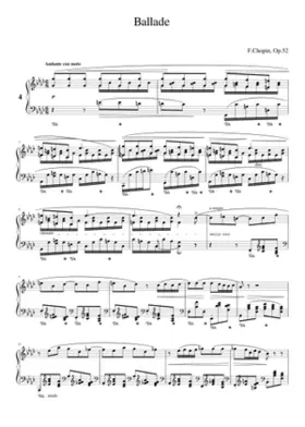 Ballade No.4 Op.52