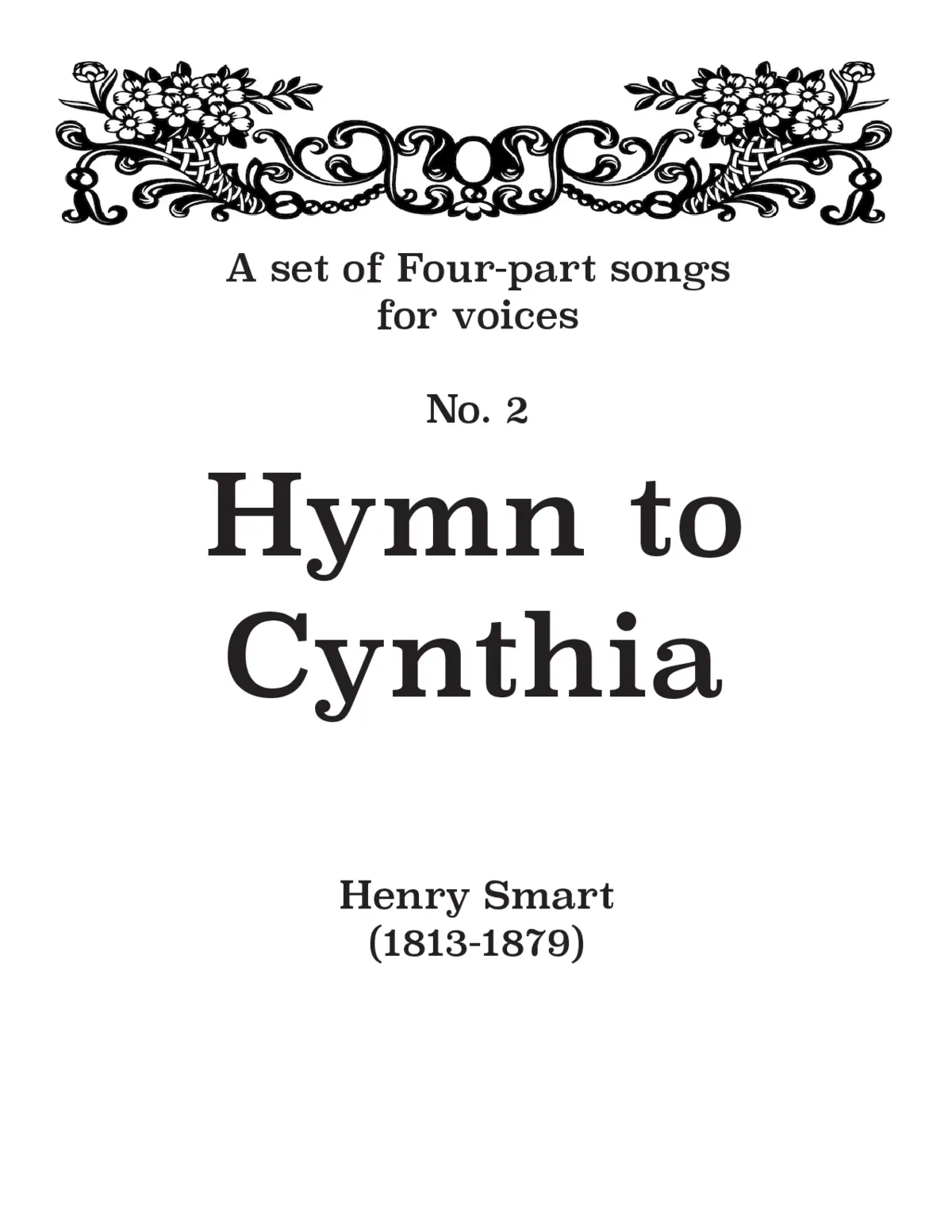 Hymn to Cynthia - Page 1