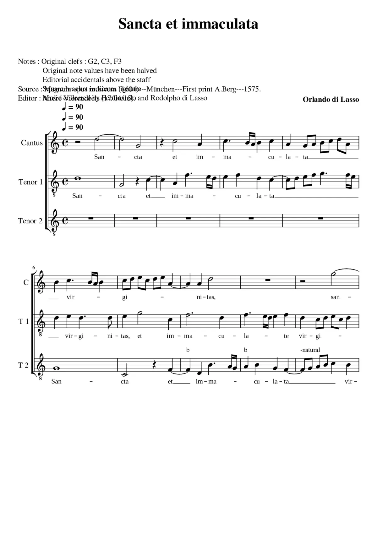 Sancta et immaculata - Page 1