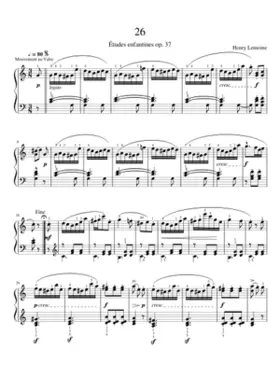 Études enfantines Op.37