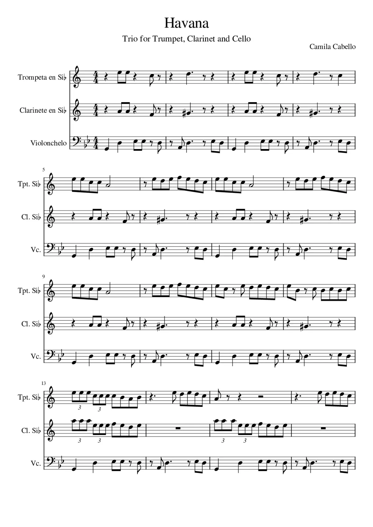 havana - Page 1
