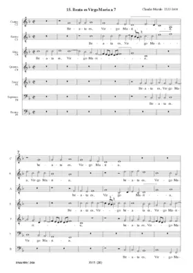 Beata es Virgo Maria