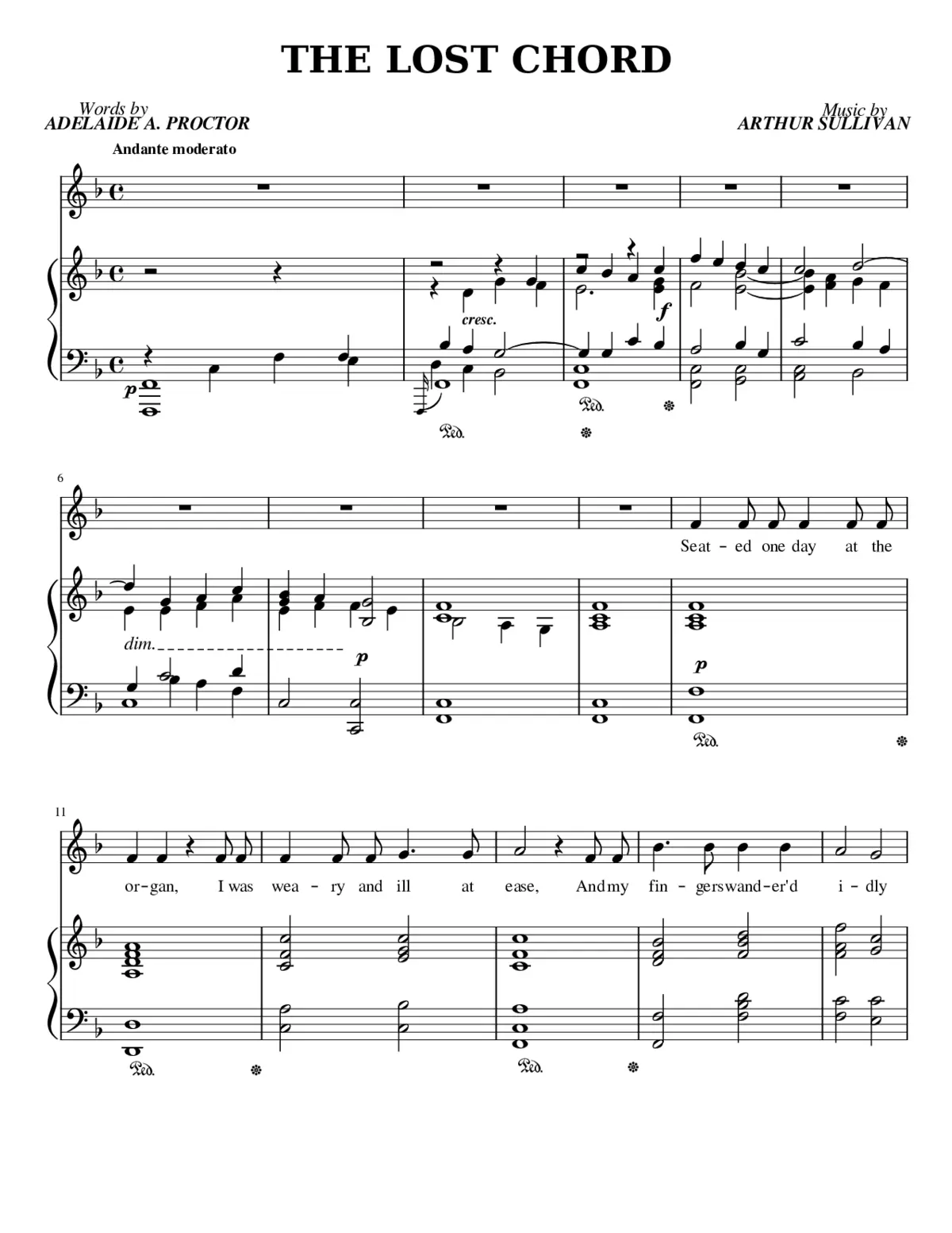 The Lost Chord - Page 1