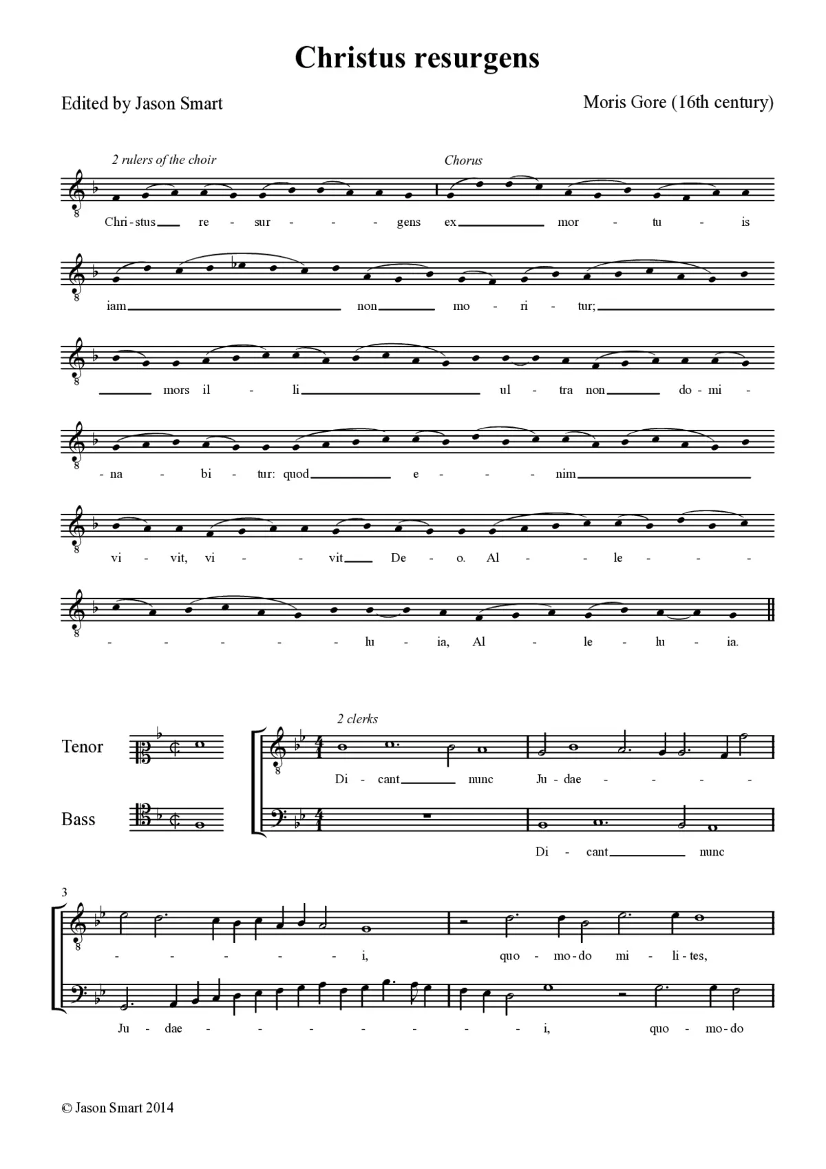 Christus resurgens - Page 1