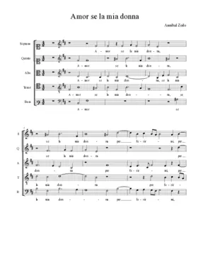Amor se la mia donna