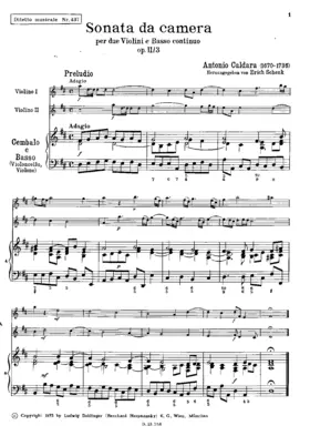 Trio Sonata in D major