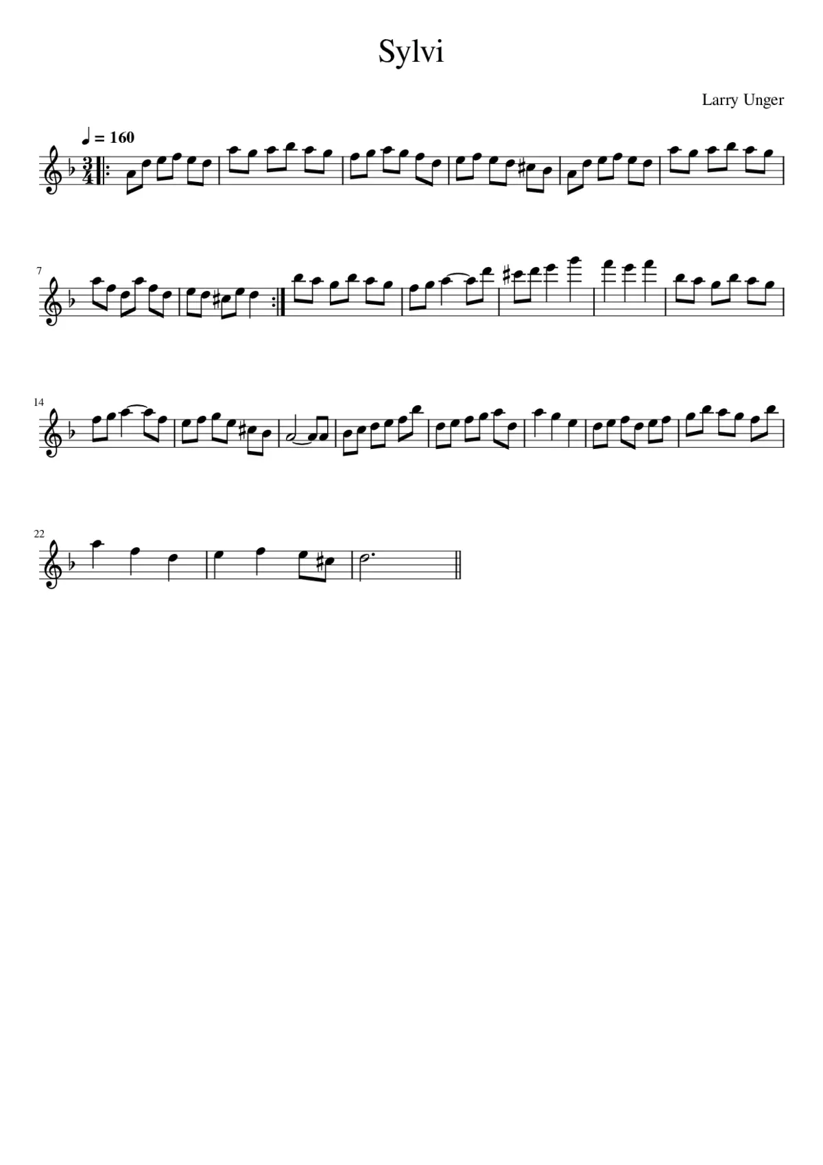 Sylvi - Page 1