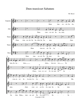 Dum transisset Sabbatum
