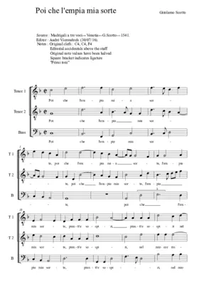 Poi che l'empia mia sorte