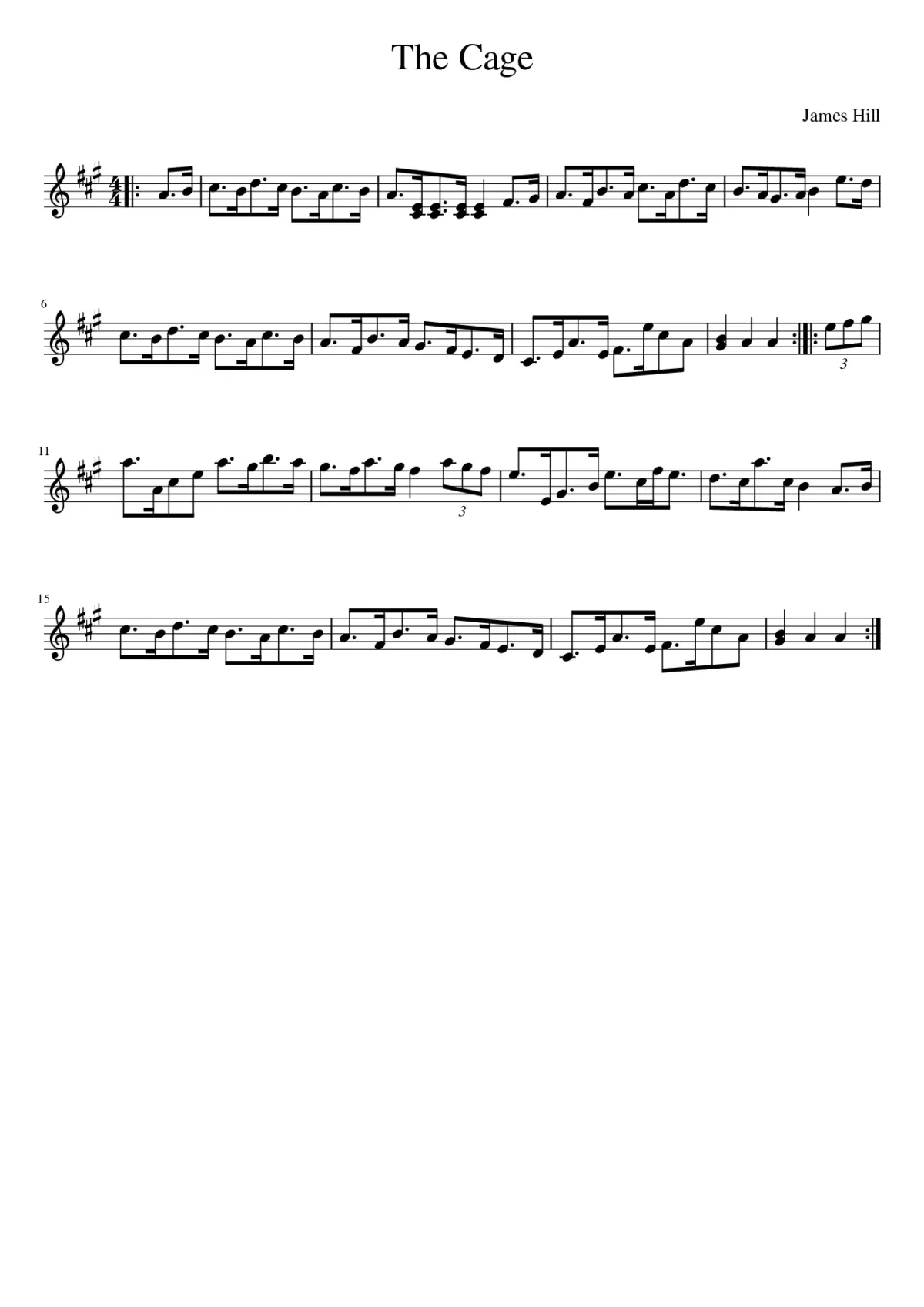 The Cage - Page 1