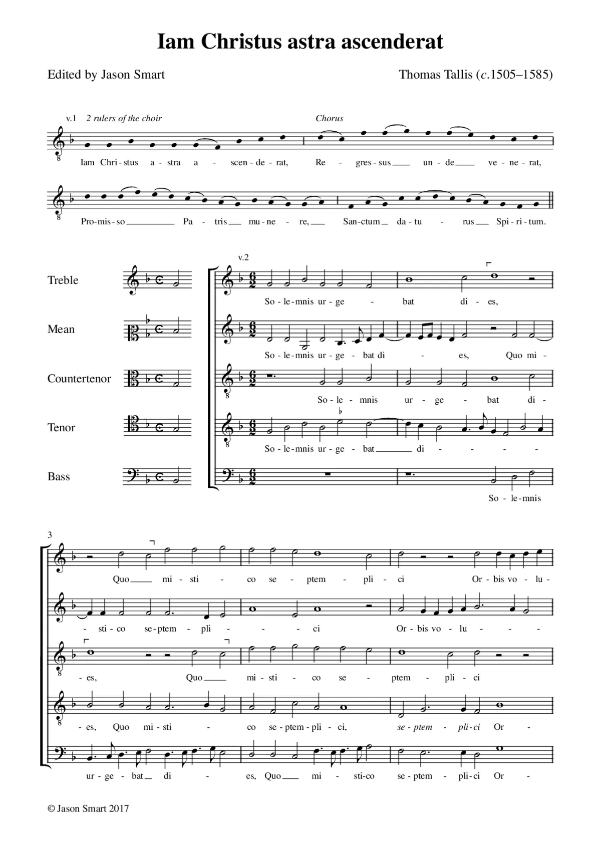 Iam Christus astra ascenderat - Page 1