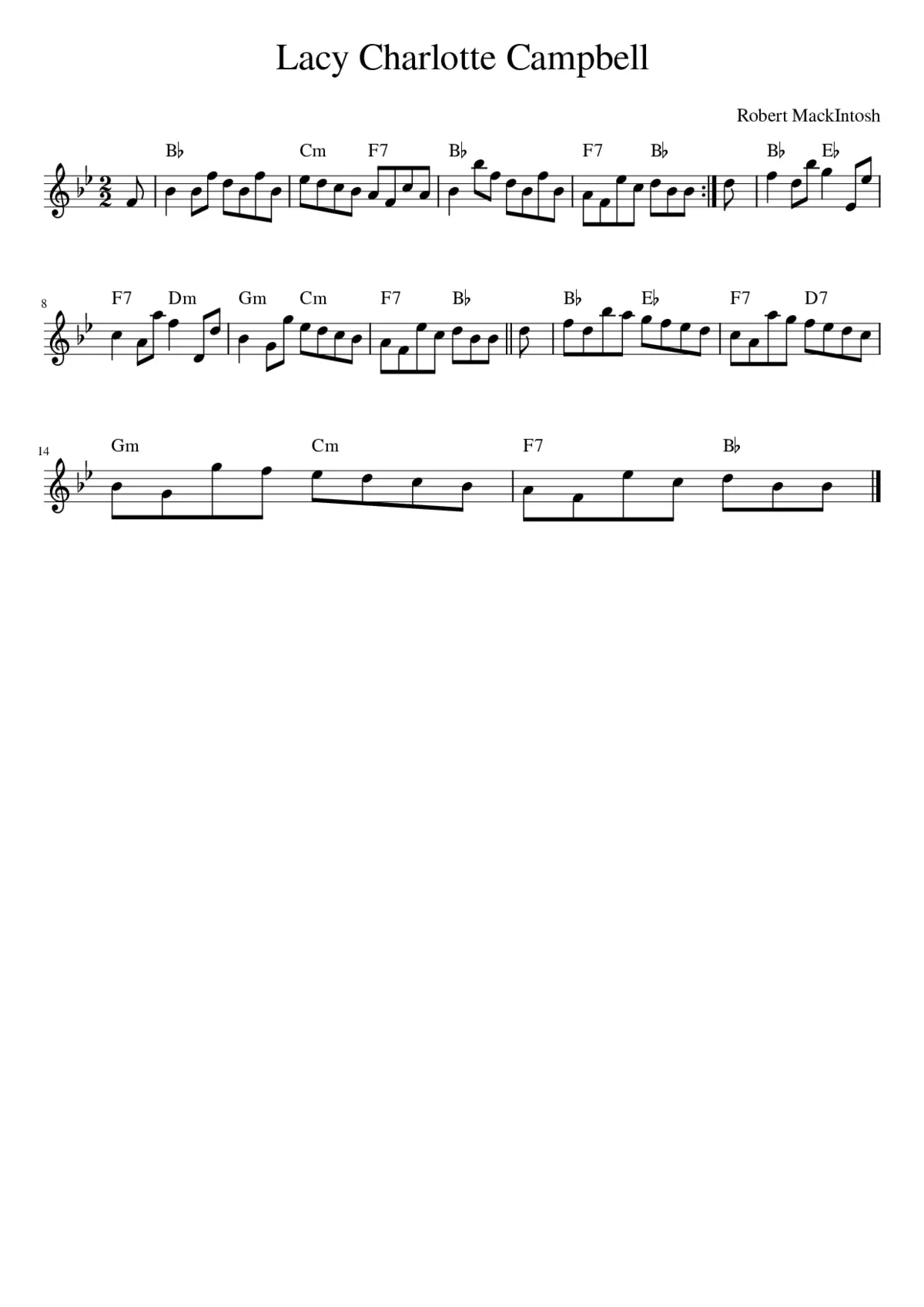 Lacy Charlotte Campbell - Page 1