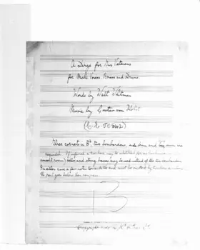 A Dirge for Two Veterans