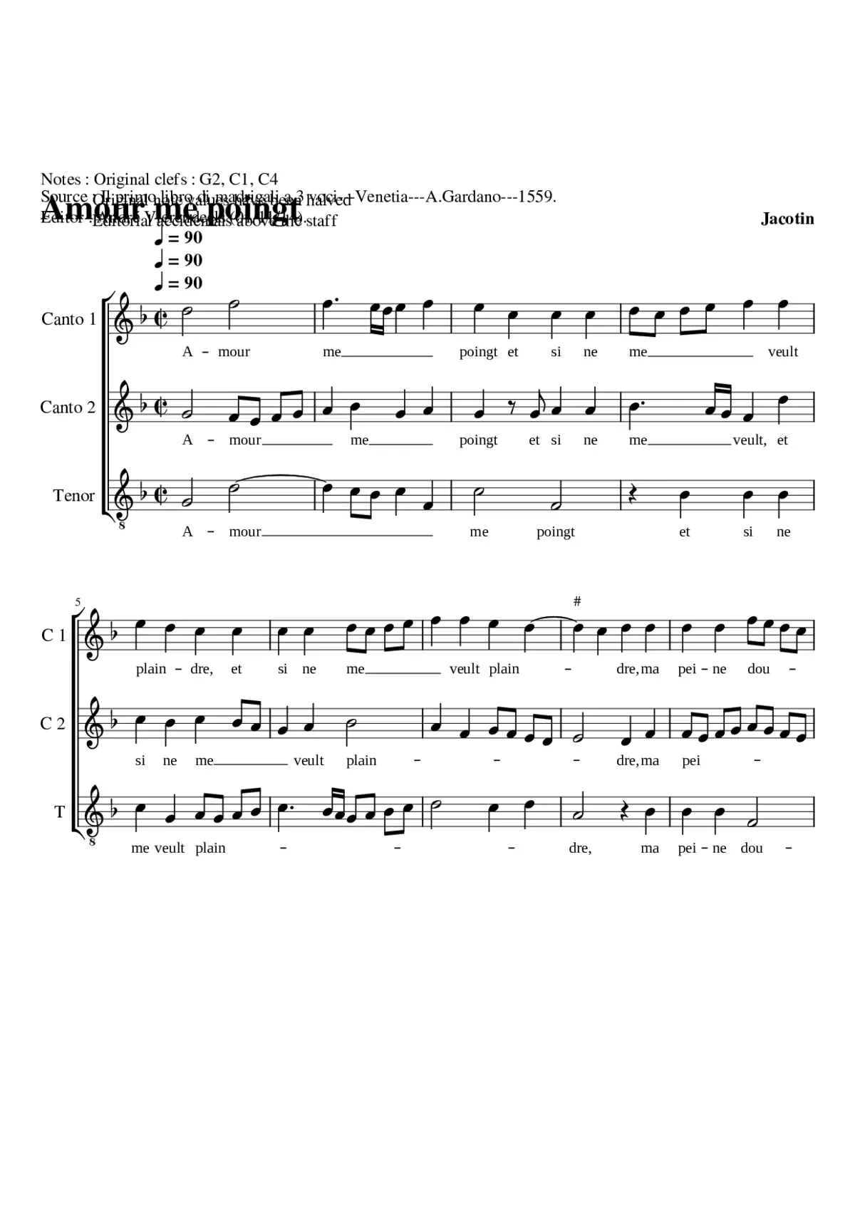 Amour me poingt - Page 1