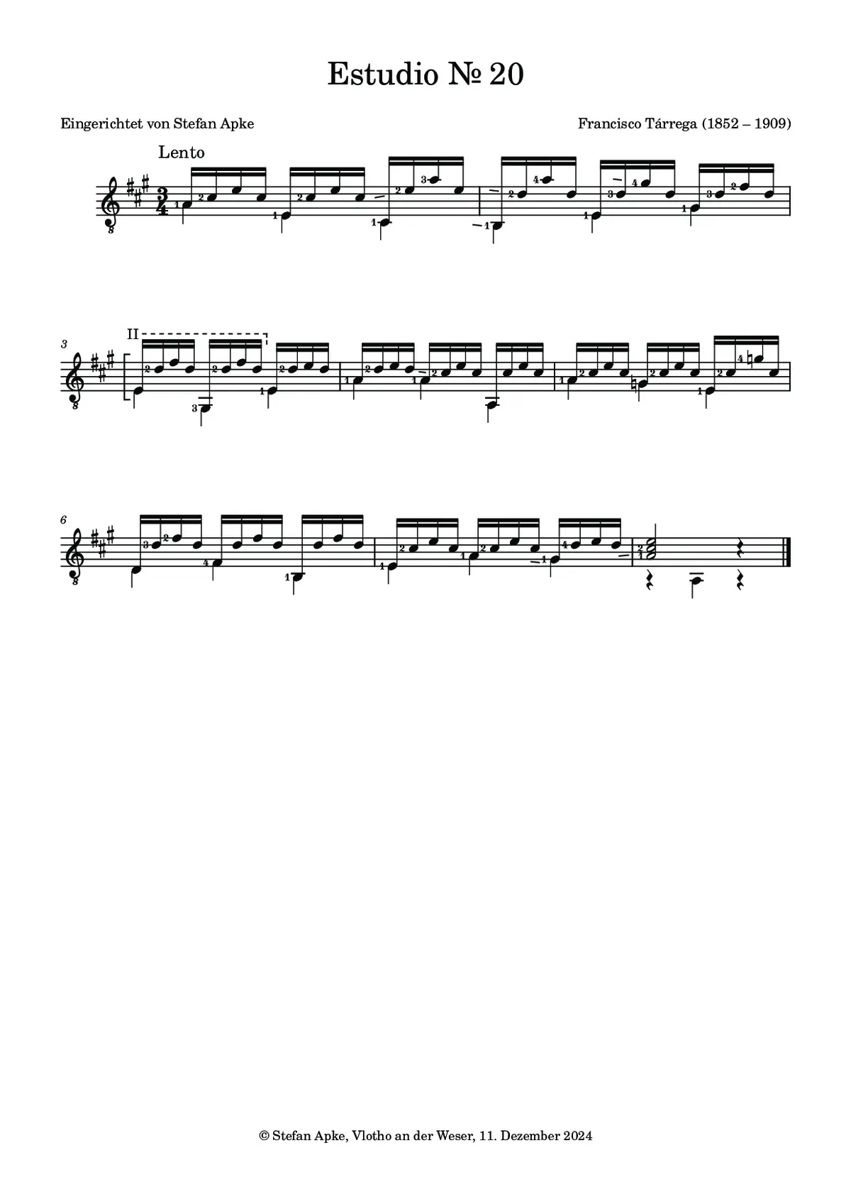 Estudio No.20 - Page 1