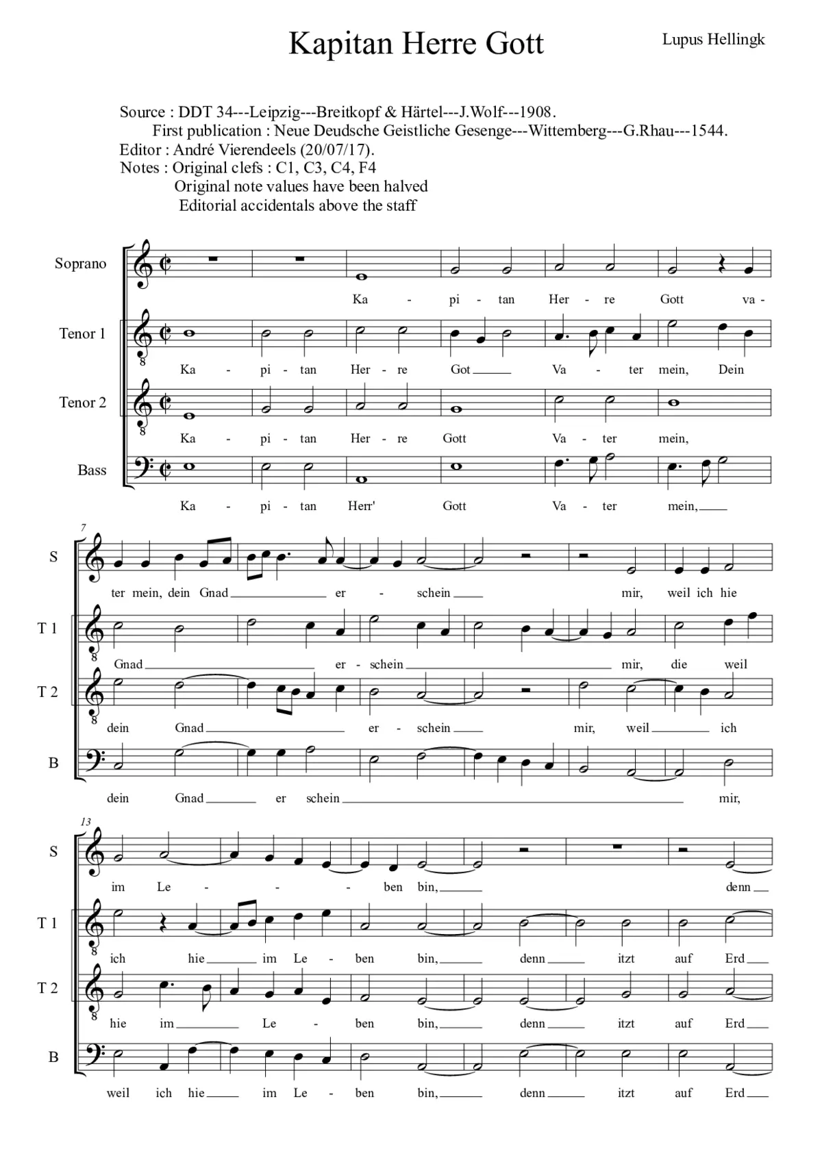 Kapitan Herre Gott - Page 1