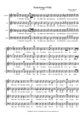 Bänkelsänger Willie, op. 146 no. 2