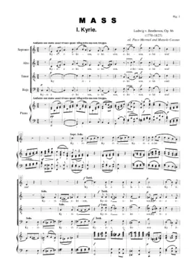 Mass in C Major, Op. 86