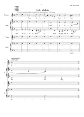 Hark alleluia