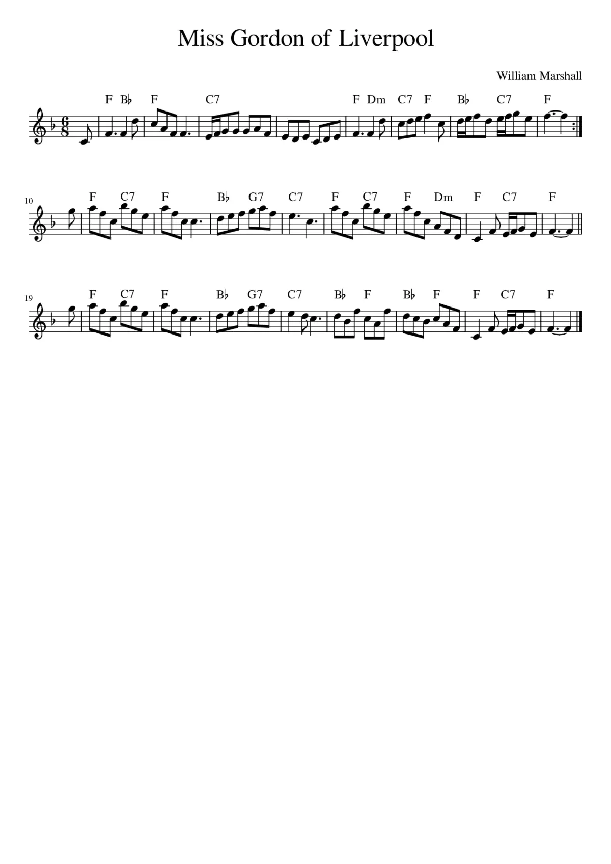 Miss Gordon of Liverpool - Page 1