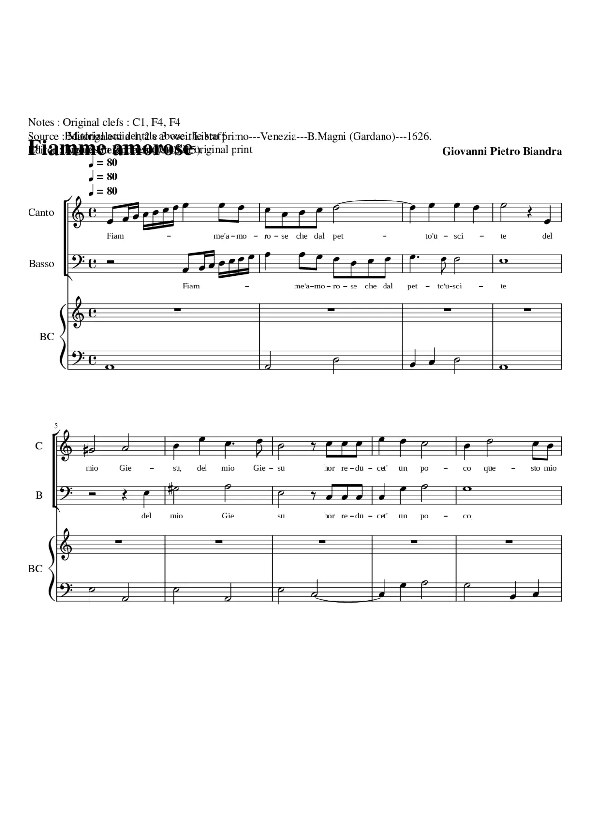 Fiamme amorose - Page 1
