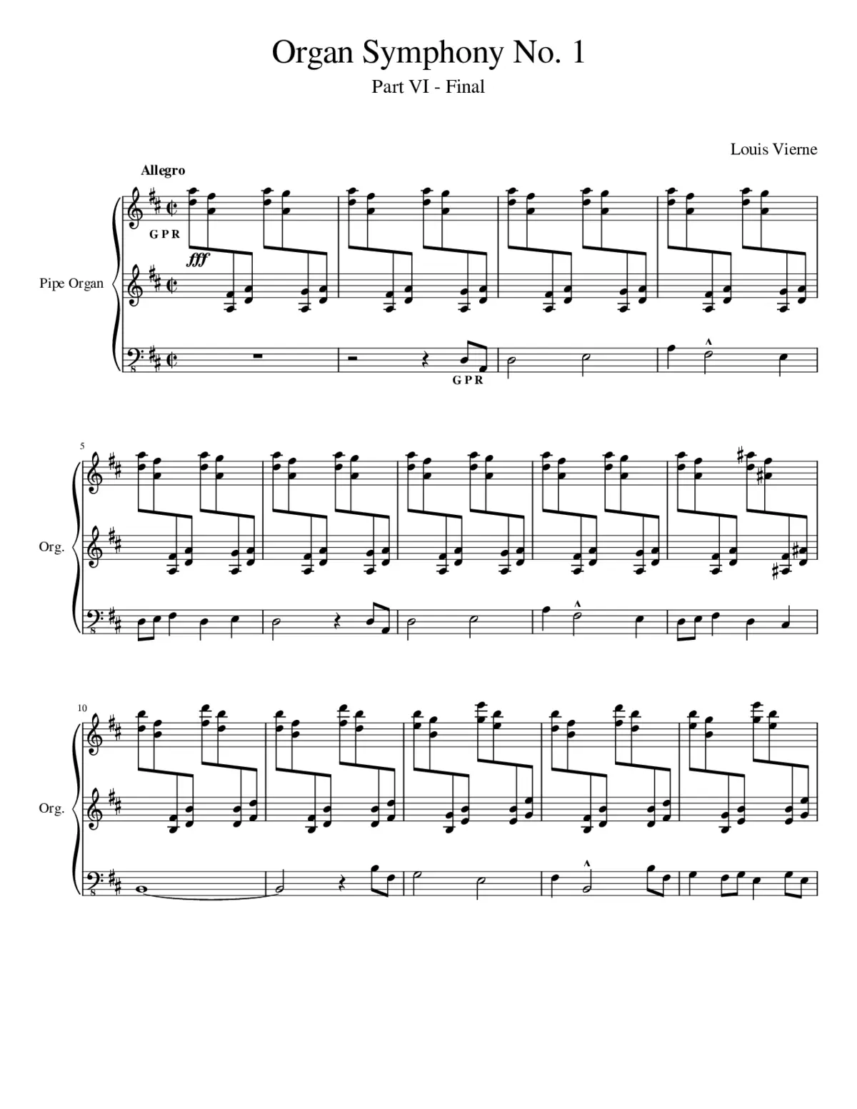 Symphonie No.1 Op.14 - Page 1
