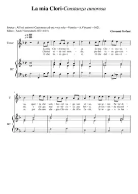 La mia Clori - Constanza amorosa