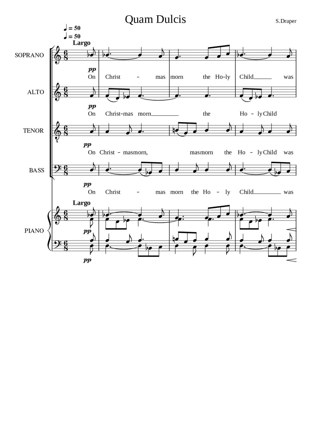 Quam Dulcis - Page 1