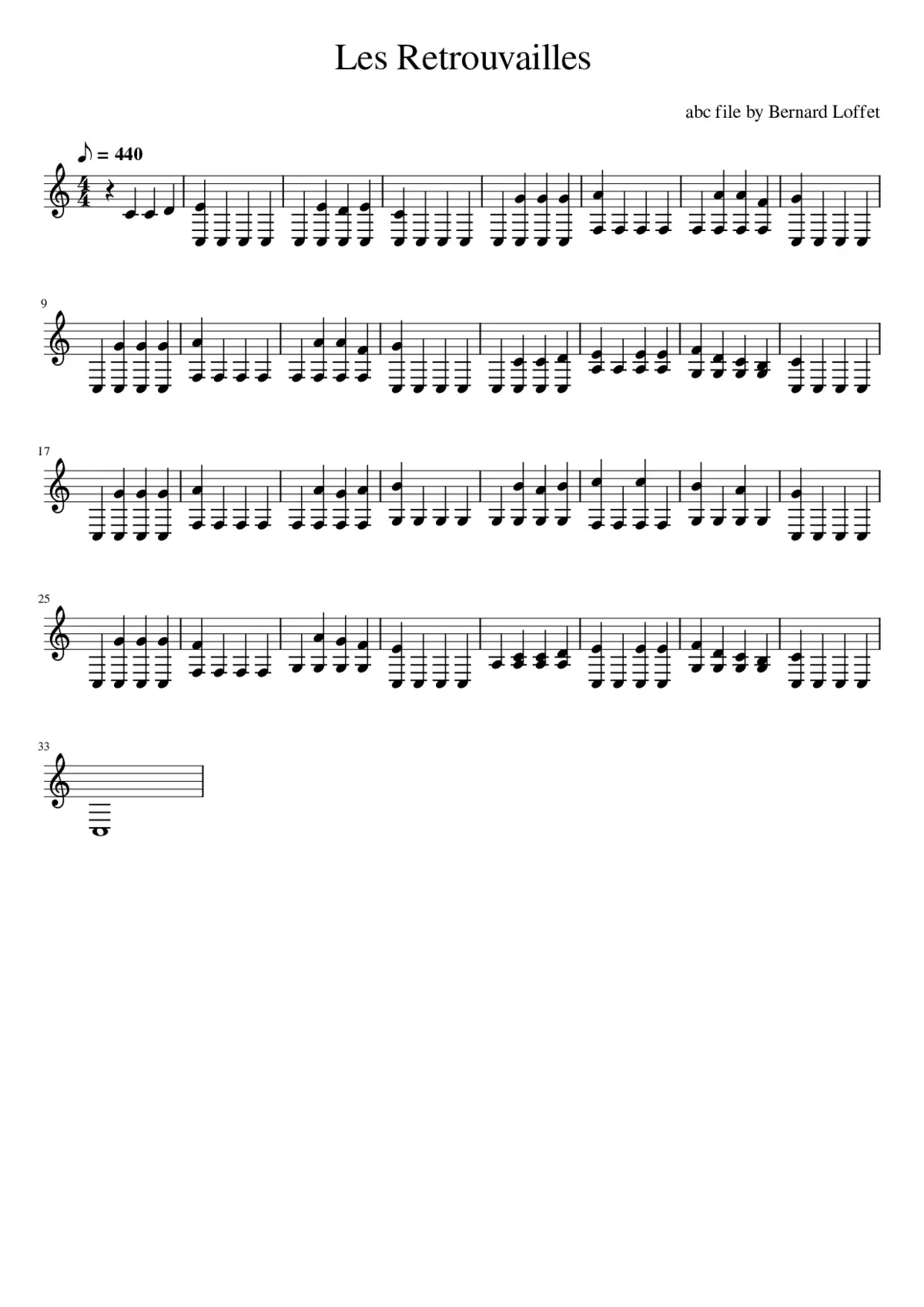 Les Retrouvailles - Page 1
