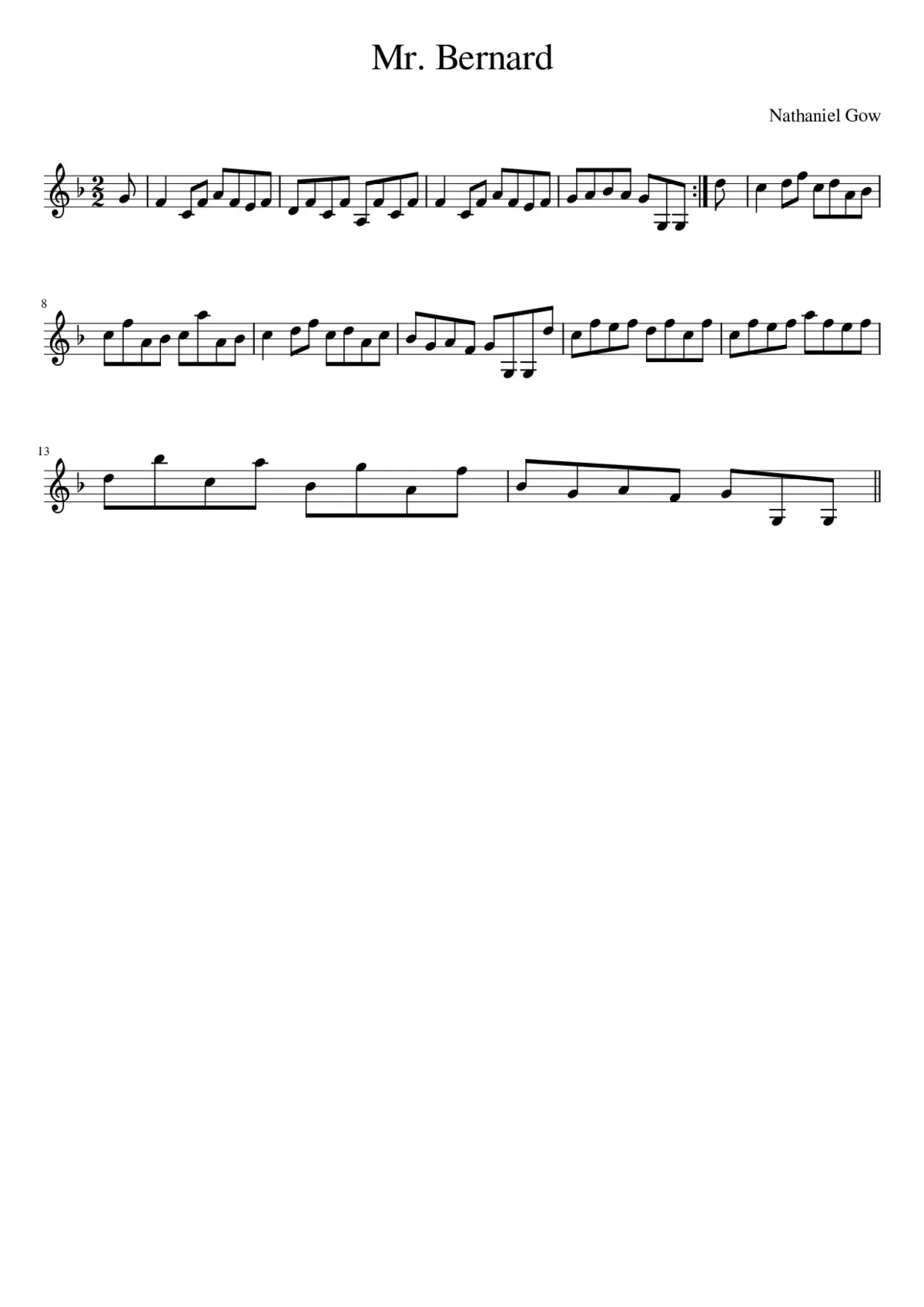 Mr. Bernard - Page 1