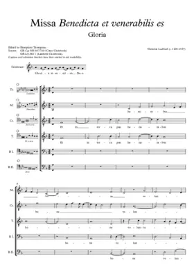 Missa Benedicta et venerabilis es