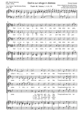 God is our refuge in distress