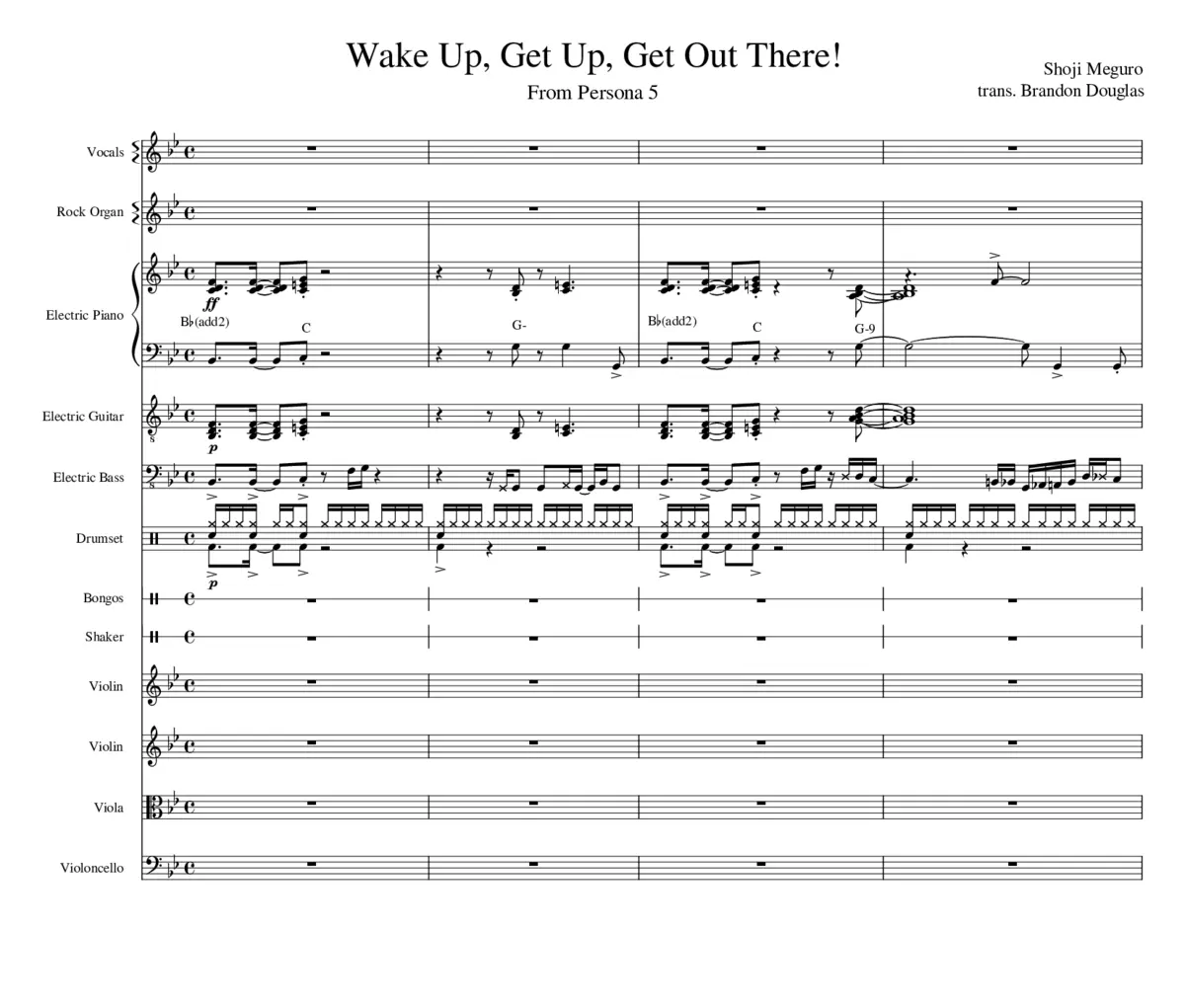 Wake Up Get Up Get Out There - Page 1